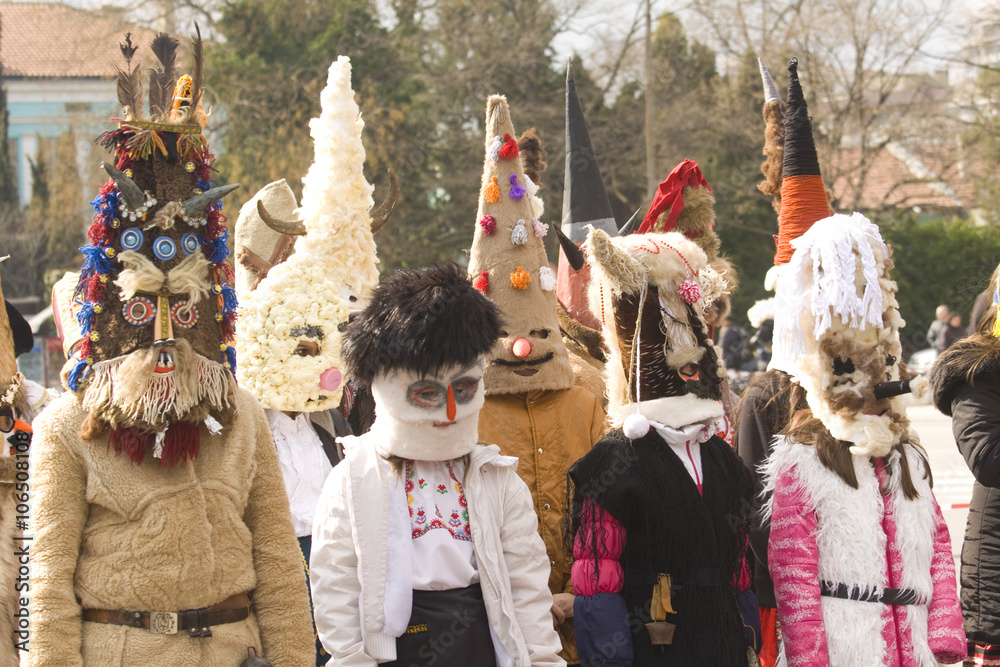 Naklejka premium Carnival in Varna