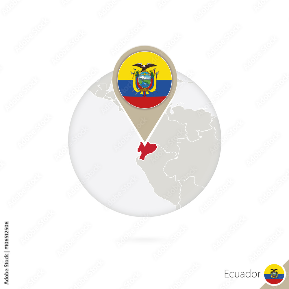 Ecuador Map And Flag In Circle Map Of Ecuador Ecuador Flag Pin Stock ecuador-map-and-flag-in-circle-map-of-ecuador-ecuador-flag-pin-stock