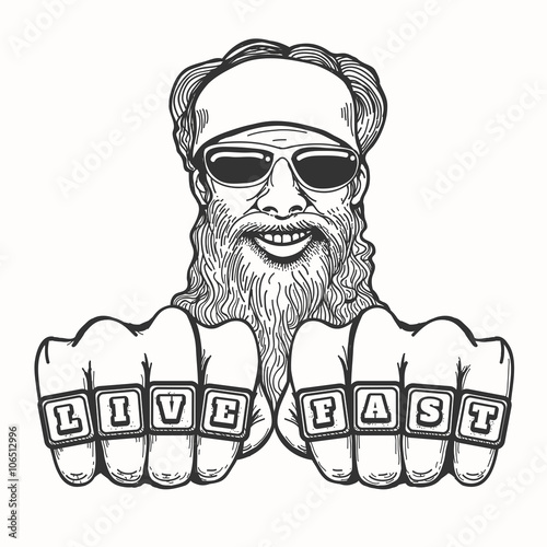 Bearded Biker