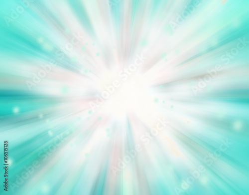 Beautiful abstract fantasy background, soft blurred rays of ligh