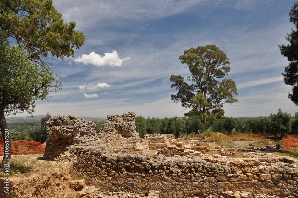 Ruins of ancient Sparta