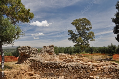 Ruins of ancient Sparta