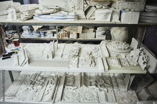 Handmade from plaster