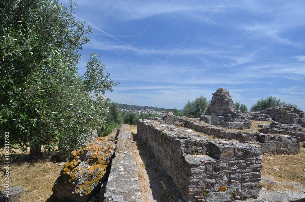 Ruins of ancient Sparta