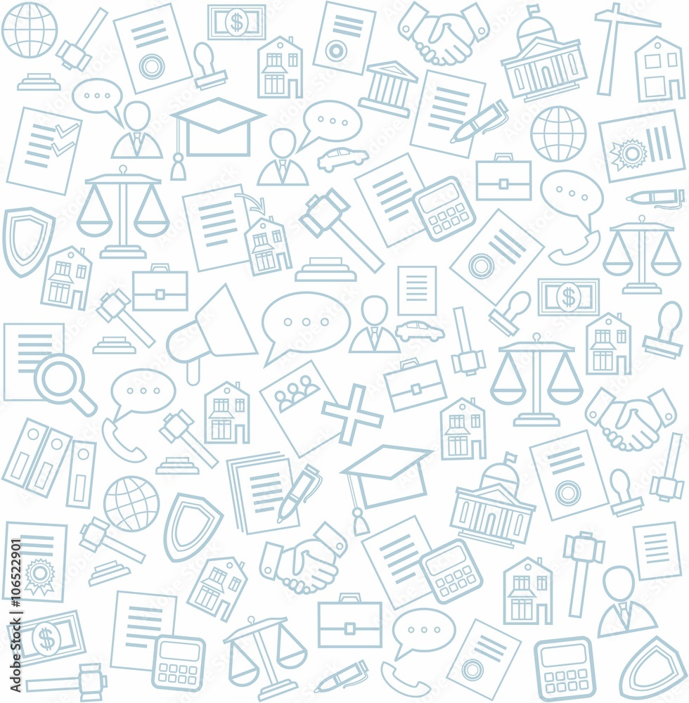 Legal services, background, seamless, white. Legal services, background, seamless, white.