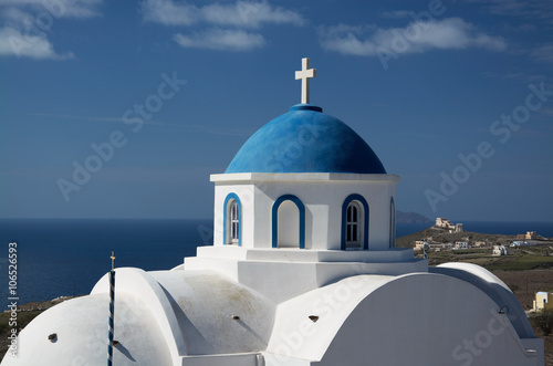 Kirche auf Santorin, Griechenland