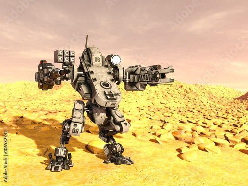 戦闘ロボット