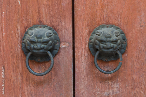 Old chinese door