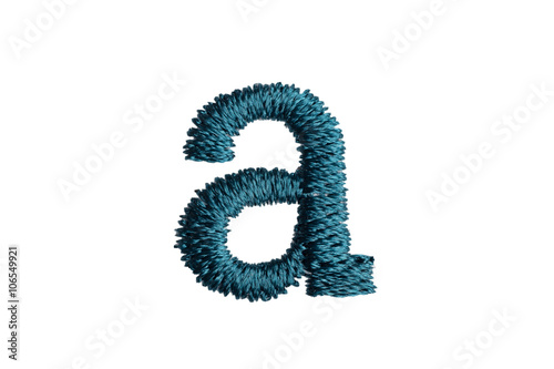 Wallpaper Mural Embroidery Designs alphabet a isolate on white background Torontodigital.ca