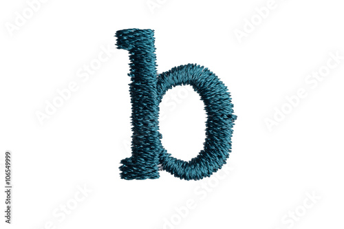 Wallpaper Mural Embroidery Designs alphabet b isolate on white background Torontodigital.ca