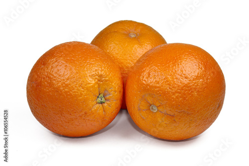Ripe fresh oranges