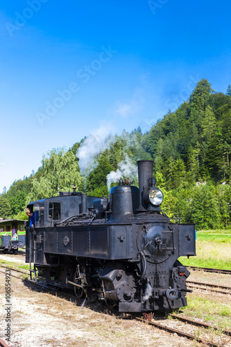 steam locomotive, Lunz am See, Lower Austria, Austria