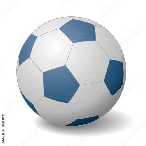 soccer ball, football, vector illustration