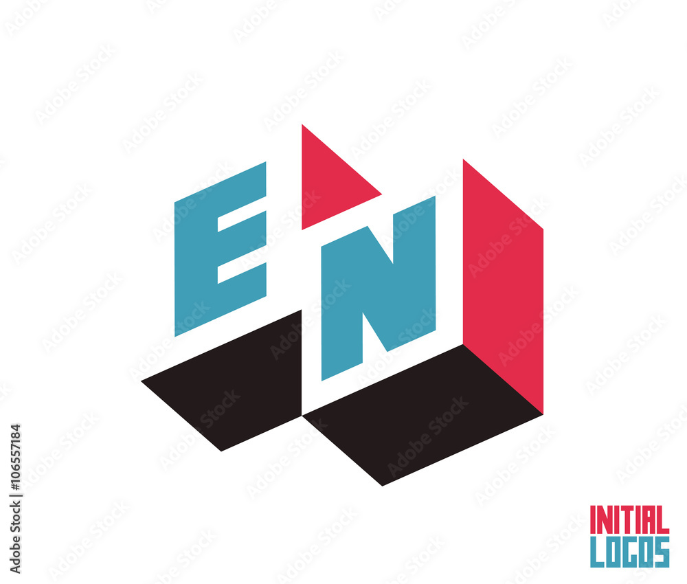 EN Initial Logo for your startup venture EN Initial Logo for your startup venture