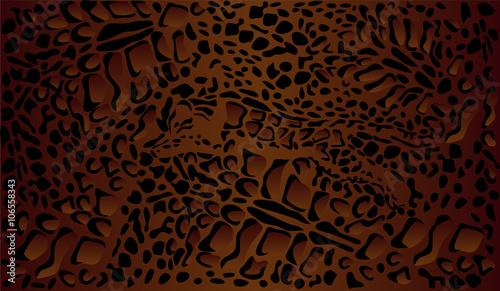 clouded leopard skin