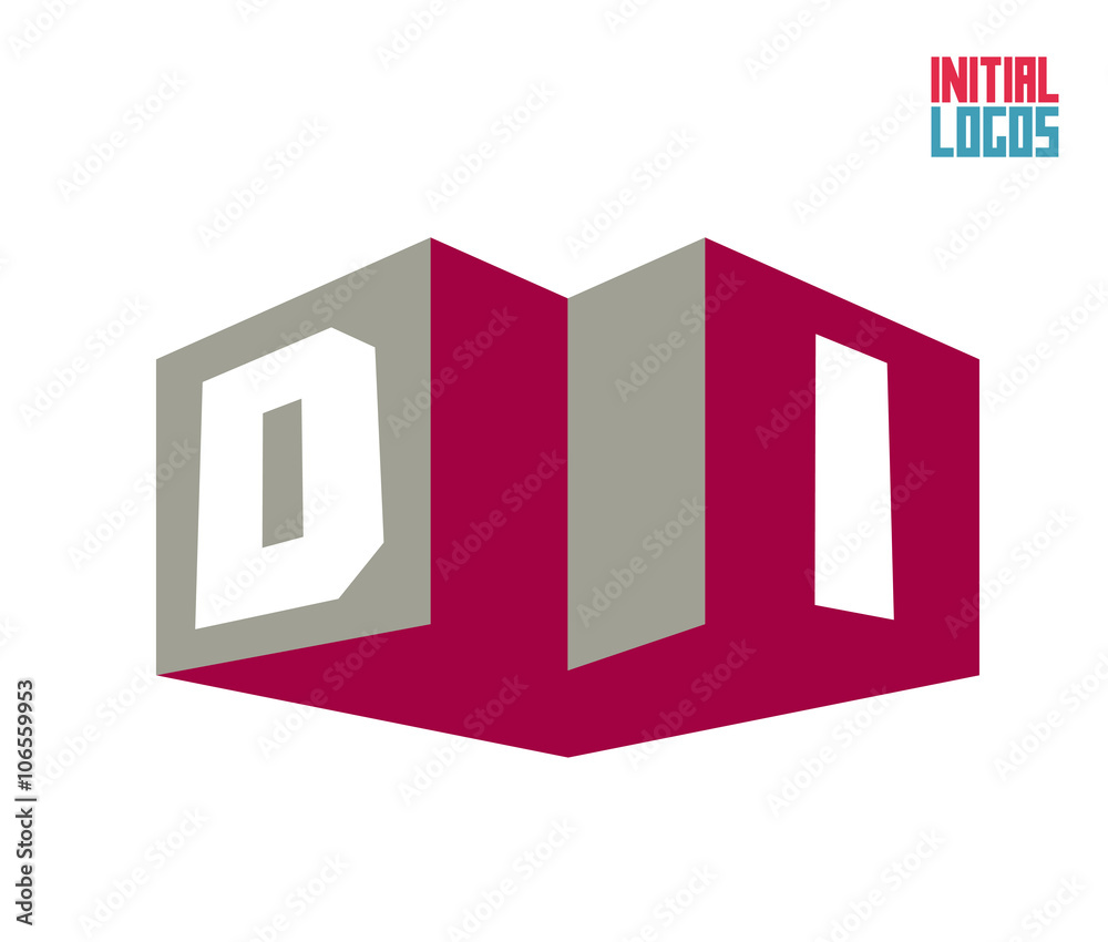 DI Initial Logo for your startup venture DI Initial Logo for your startup venture
