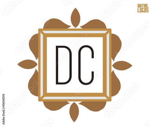 DC Initial Logo for your startup venture