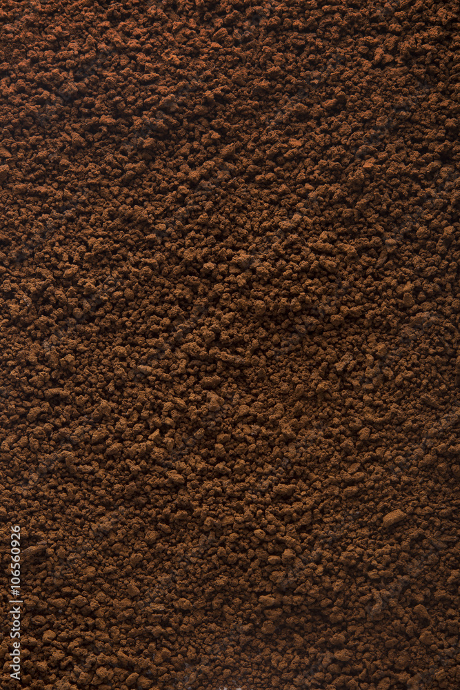Granular coffee texture background Granular coffee texture background