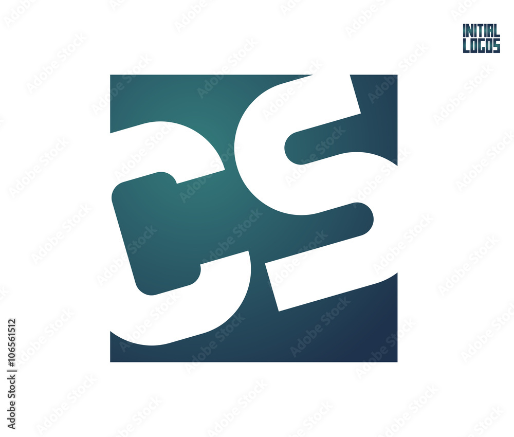 CS Initial Logo for your startup venture