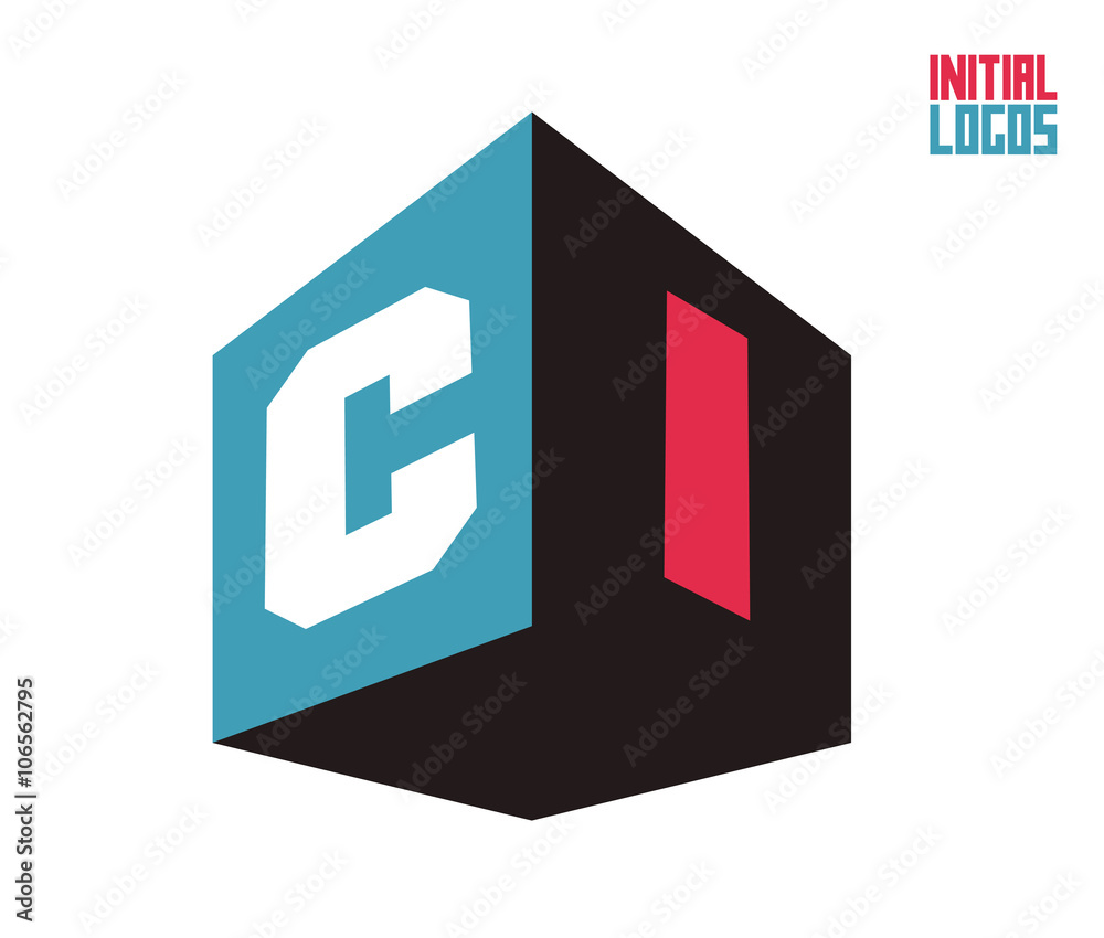 CI Initial Logo for your startup venture