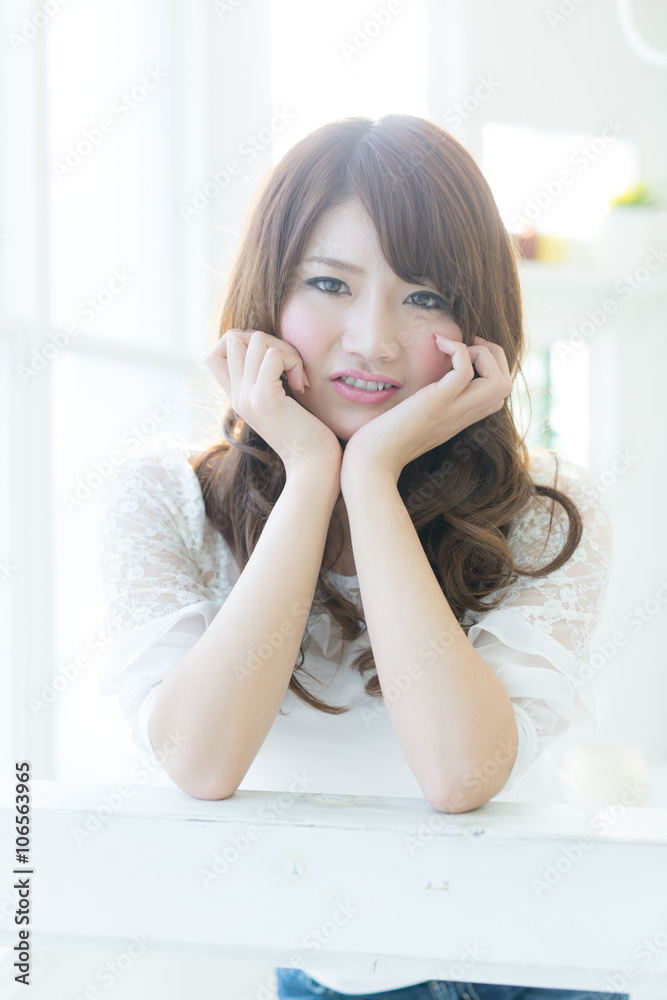 爽やかな女性 爽やかな女性