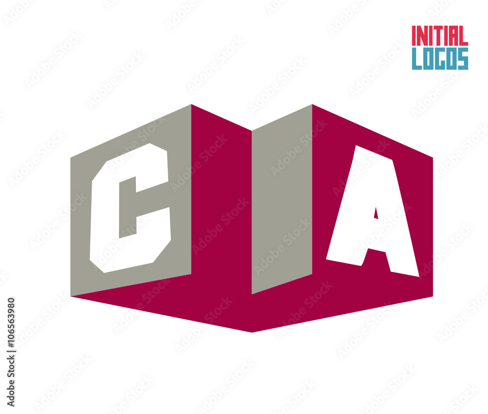CA Initial Logo for your startup venture CA Initial Logo for your startup venture