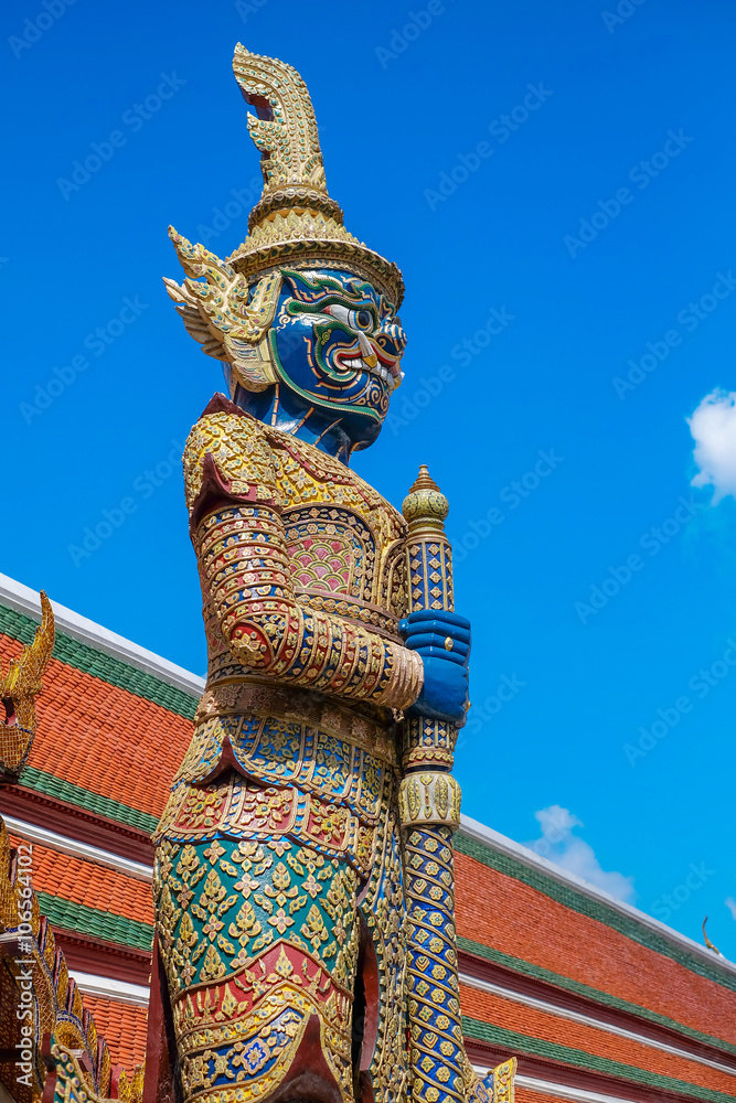 Blue Giant in Thailand on Blue sky