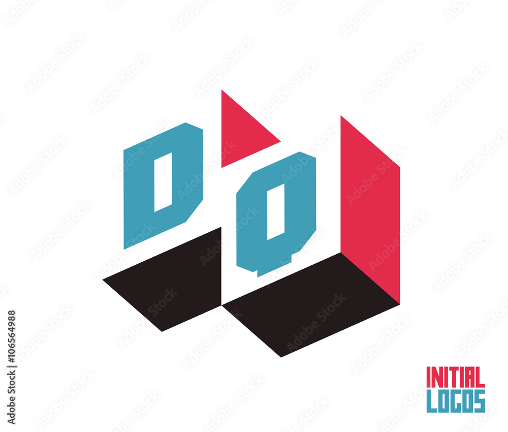 DQ Initial Logo for your startup venture DQ Initial Logo for your startup venture