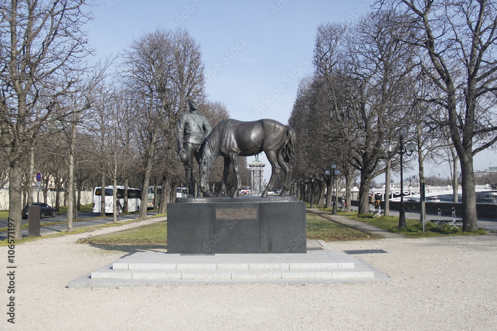 Monument du Corps expéditionnaire russe à Paris