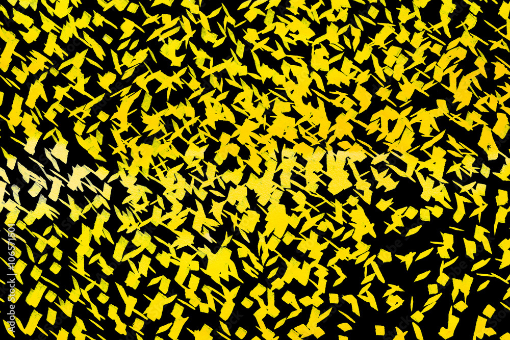 graphic design - yellow strokes on black backround graphic design - yellow strokes on black backround