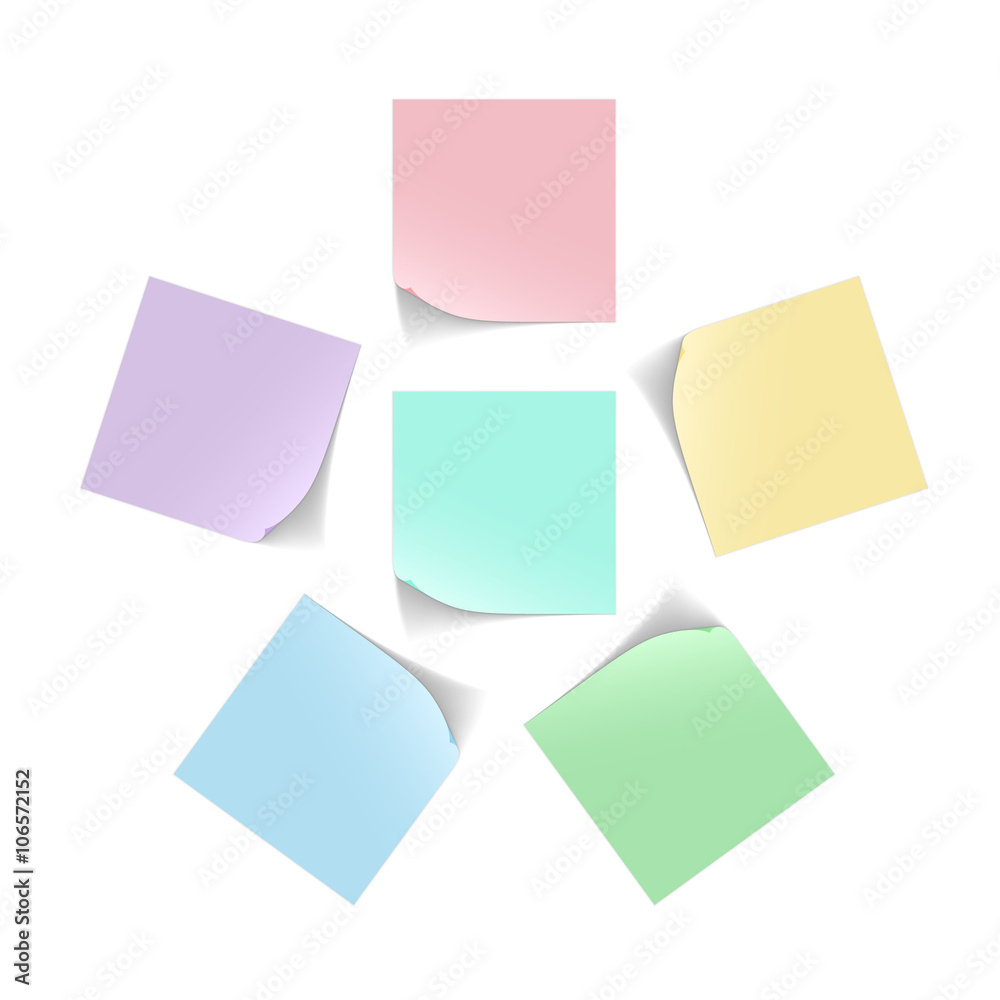 Stick notes set Stick notes set