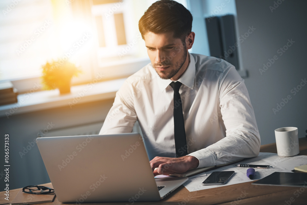Expert at work. 
