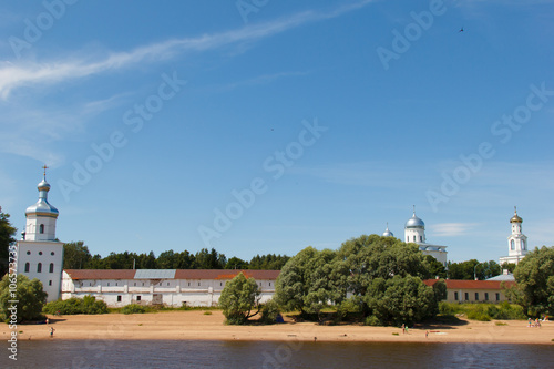 Varlaamo-Khutyn monastery - a female (previously - male) monastery in Novgorod diocese of the Russian Orthodox Churchin in the town of Veliky Novgorod on the river Volkhov. 