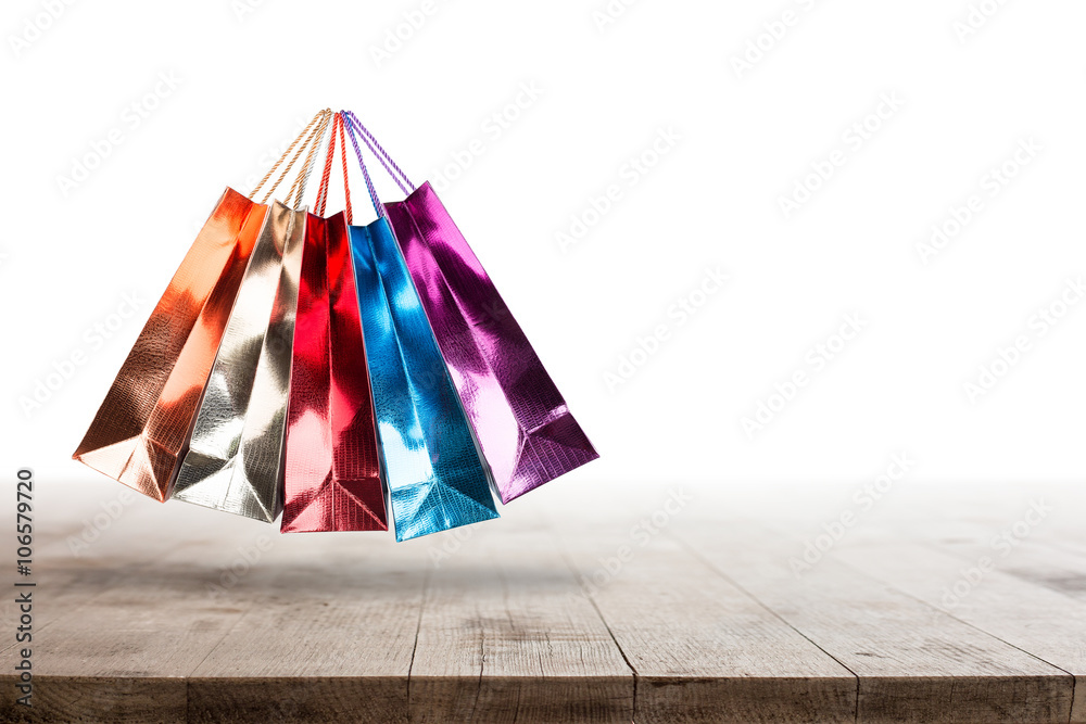 Shopping bags with sale