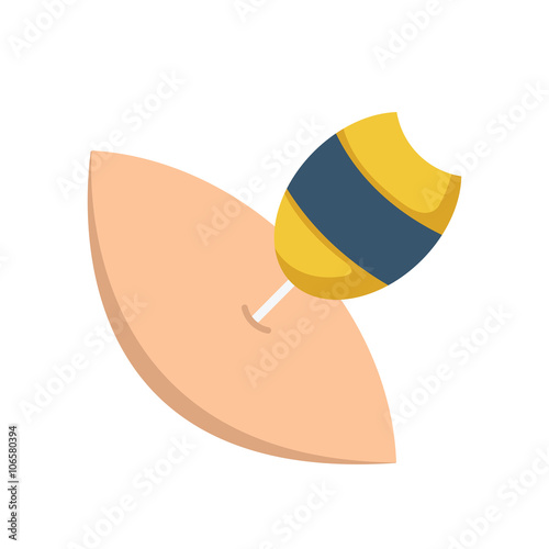 Flat Icon Bee sting therapy icon