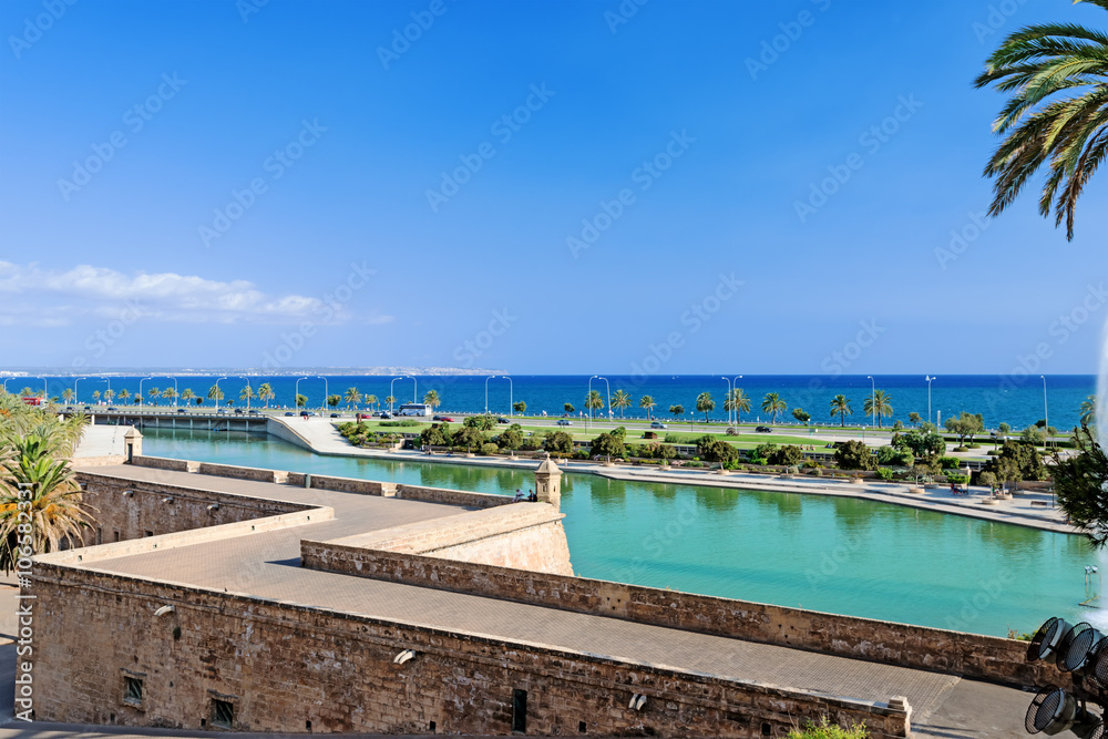 Obraz premium Cathedral at Palma de Majorca