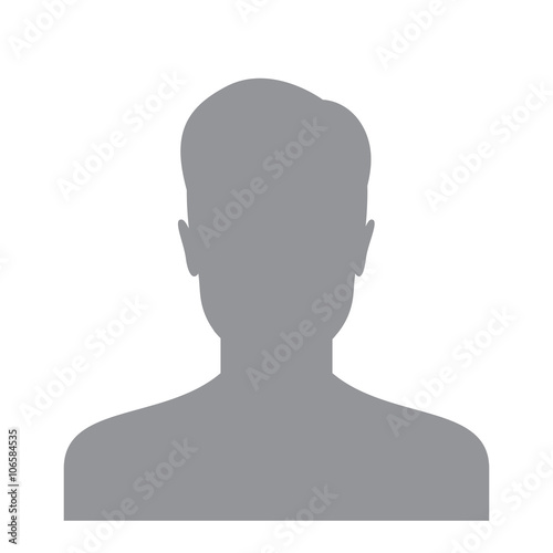 Male user icon photo