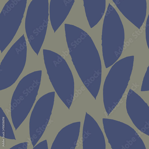 Seamless pattern with leafs