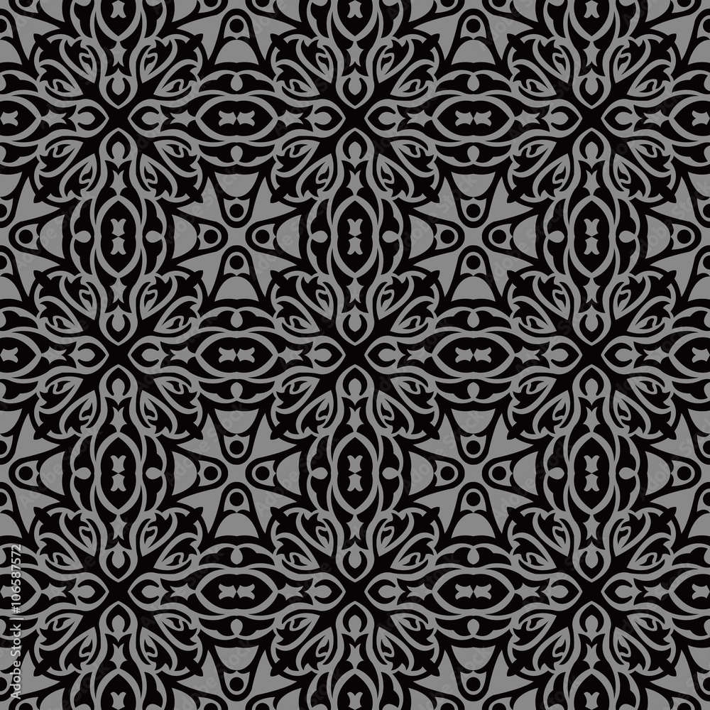 Elegant dark antique background image of 
cross curve kaleidoscope