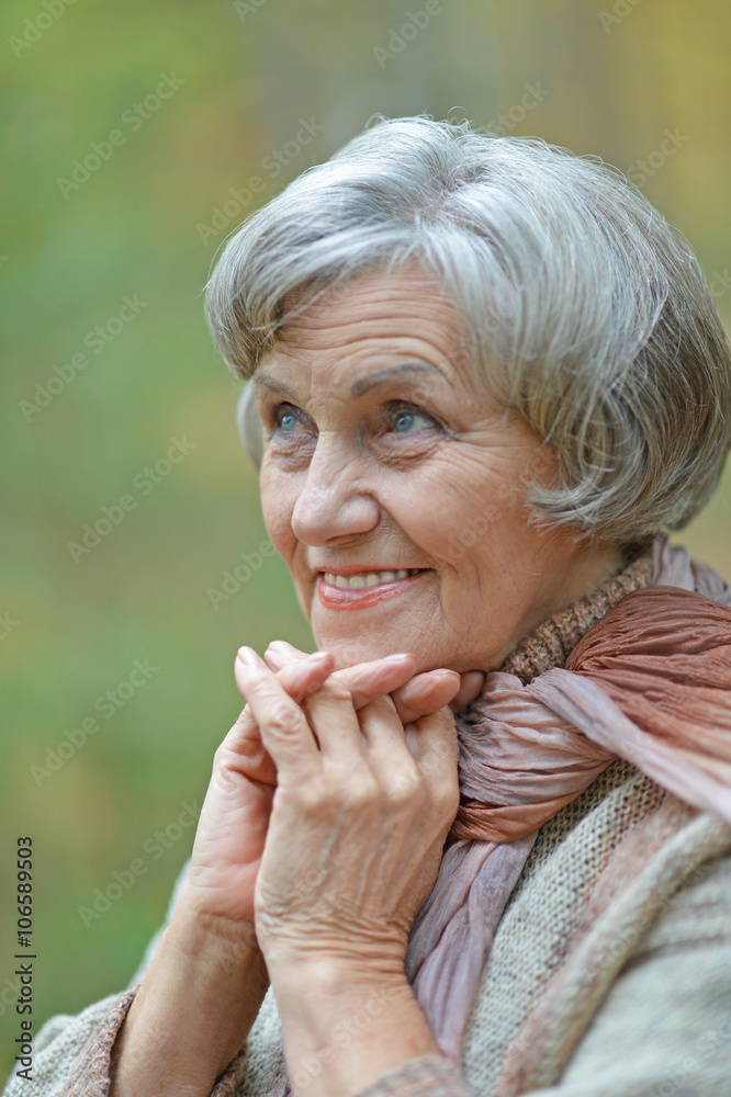 Happy Senior woman Happy Senior woman