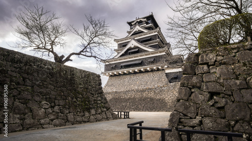Elegant Kumamoto Castle , Japan photo