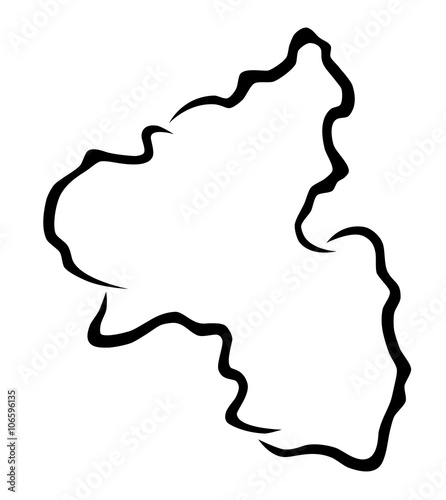 Karte Rheinland - Pfalz - 1