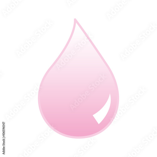 Goccia rosa