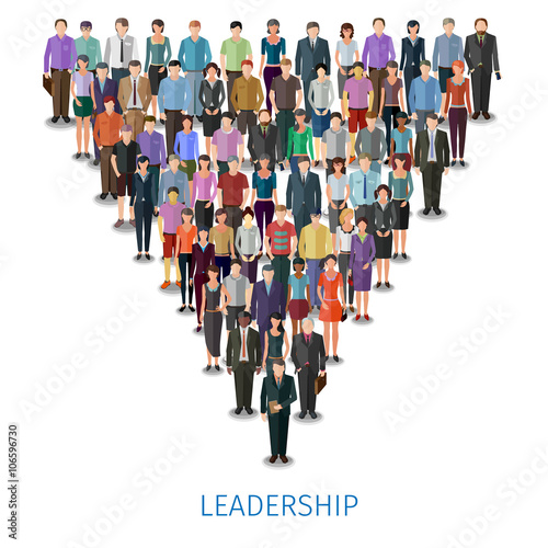 leadership conceptual illustration