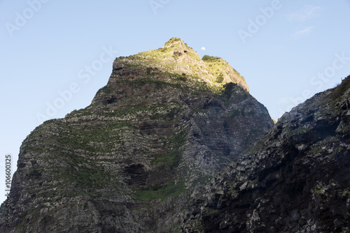 mounatain peakes on Madeira