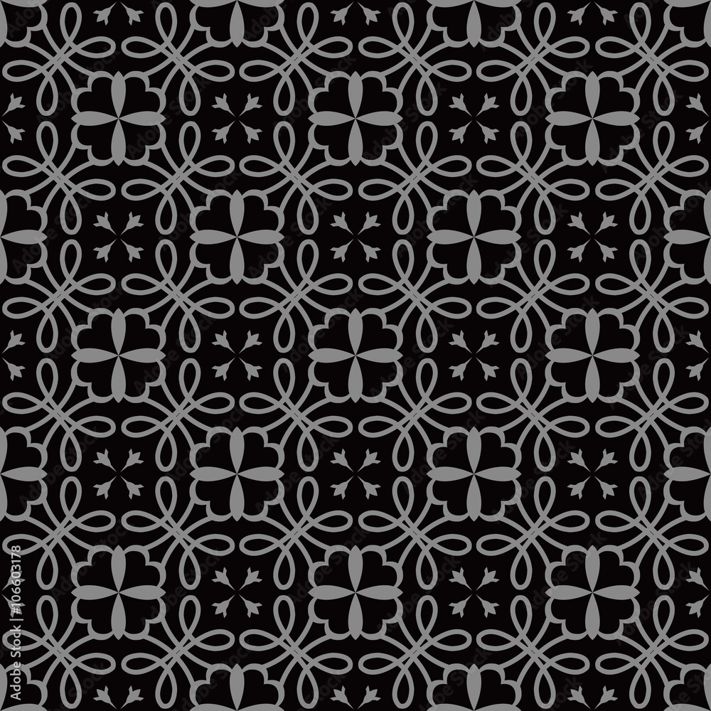 Elegant dark antique background image of round line flower kaleidoscope Elegant dark antique background image of round line flower kaleidoscope