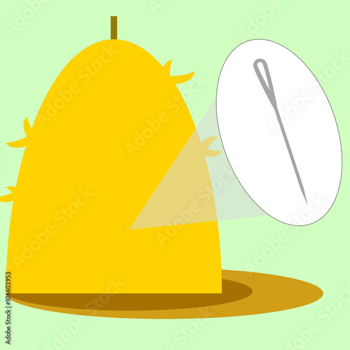 A needle in a haystack