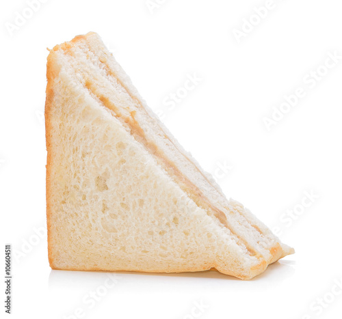 Wallpaper Mural tuna sandwich on white background Torontodigital.ca