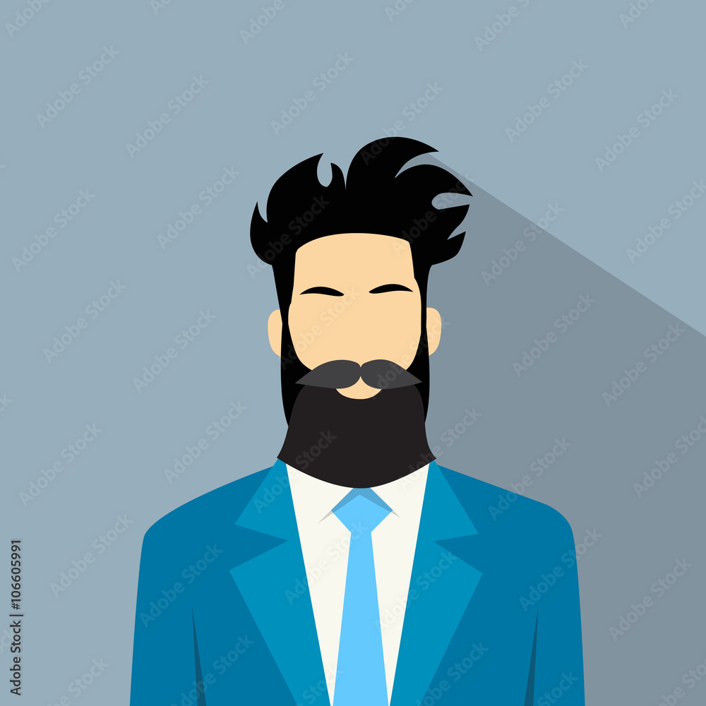 Business Man Profile Icon Male Avatar Hipster Business Man Profile Icon Male Avatar Hipster