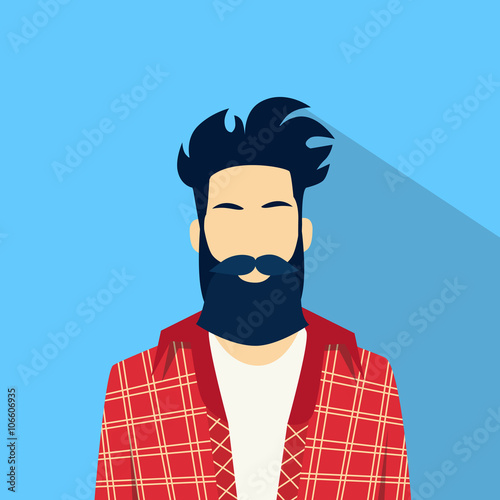 Business Man Profile Icon Male Avatar Hipster